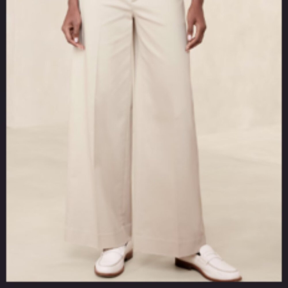 Banana Republic Stretch-Cotton Icon Trouser